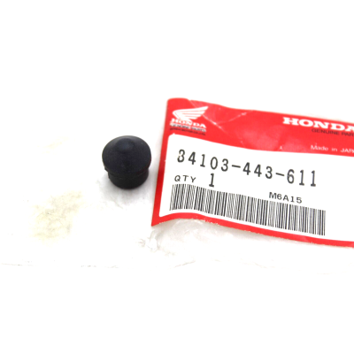 HONDA GOMMINO CHIUSURA MANIGLIE LATERALI CB250-400N-T-GL1500-CBR1100XX-CBR600F 34103-443-611 | Mamoto Ricambi