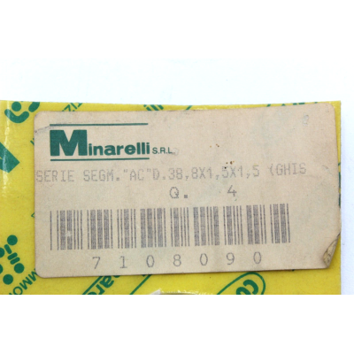 PISTONE FASCE 38,8X1,5 PER MOTORI MINARELLI 7108090 | Mamoto Ricambi