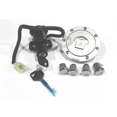HONDA KIT BLOCCO COMPLETO DI SERRATURE E TAPPO BENZINA PER CBF1000 06-11 35010-MFA-D00 | Mamoto Ricambi