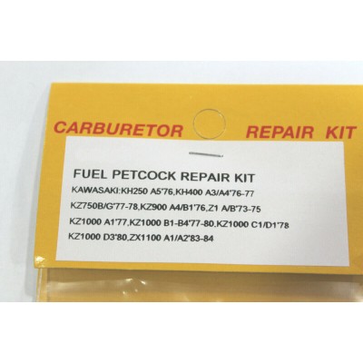 KAWASAKI KIT REVISIONE RUBINETTO BENZINA PER Z1-900-KZ900-KZ1000-KH250-400 FCK-8 | Mamoto Ricambi