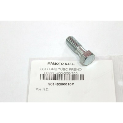 HONDA BULLONE TUBO FRENO PER CB750 FOUR TUTTE LE VERSIONI 90145-300-010 | Mamoto Ricambi