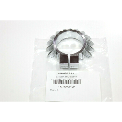 HONDA GHIERA CROMATA COLLETTORE CILINDRO 1-2 PER CB750K0-K1-K2-K3-K4-K5-K6 18231-300-010 | Mamoto Ricambi