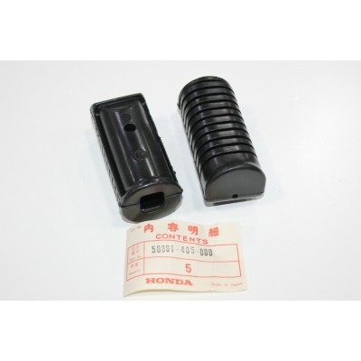 HONDA GOMMINI PEDANE ANTERIORI PER CB500-550 FOUR K3 50661-405-000 | Mamoto Ricambi