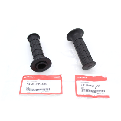 HONDA COPPIA MANOPOLE ORIGINALI CRM125-FMX650-FX650-SLR650-NX650-XL600-650-700V 53165-KS3-000 | Mamoto Ricambi