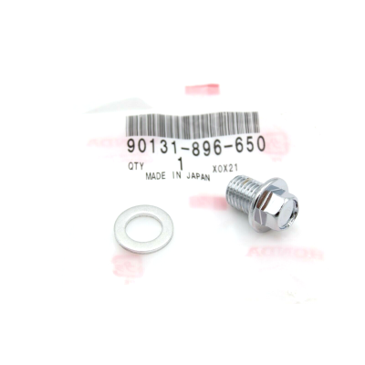 HONDA BULLONE SCARICO OLIO+RONDELLA SH125-150 2013-2026 90131-896-650 | Mamoto Ricambi