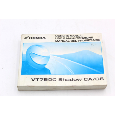 HONDA LIBRETTO USO E MANUTENZIONE PER VT750C/CA/CS 2010 37MEG650 | Mamoto Ricambi