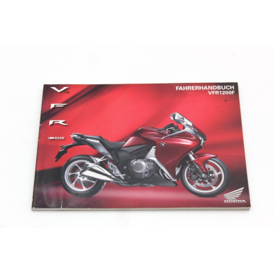 HONDA LIBRETTO USO E MANUTENZIONE PER VFR1200 2009 34MGE601 | Mamoto Ricambi