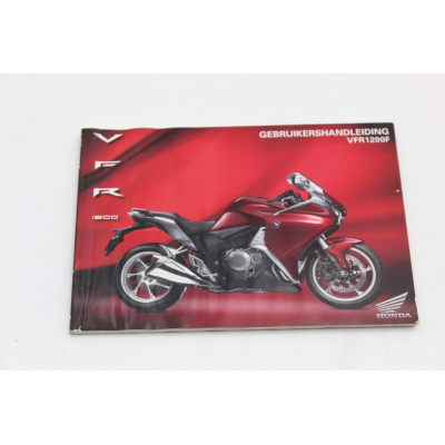 HONDA LIBRETTO USO E MANUTENZIONE PER VFR1200 2009 39MGE801 | Mamoto Ricambi