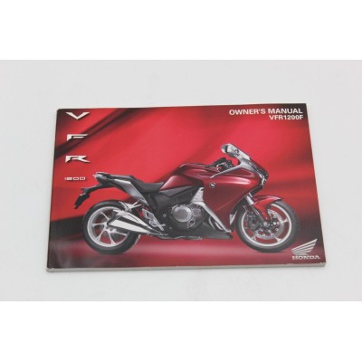 HONDA LIBRETTO USO E MANUTENZIONE PER VFR1200 2009 32MGE601 | Mamoto Ricambi