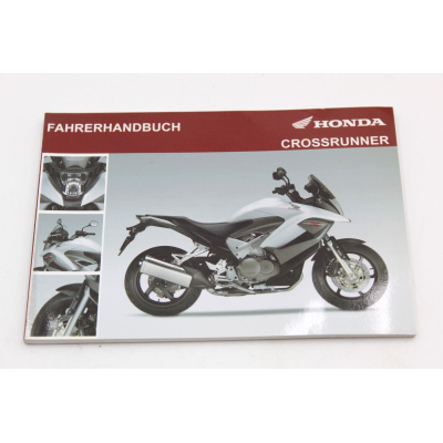 HONDA LIBRETTO USO E MANUTENZIONE PER CROSSRUNNER 800 2011 34MGY600 | Mamoto Ricambi