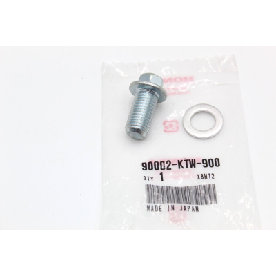 HONDA BULLONE SCARICO OLIO+RONDELLA PER SH300-NSS250-300-350 FORZA-ADV350 94109-12000 | Mamoto Ricambi