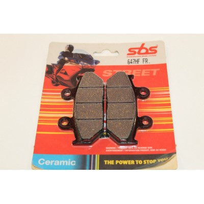 HONDA PASTIGLIE FRENO ANTERIORE SBS NX650 DOMINATOR 93-02 6566470 | Mamoto Ricambi